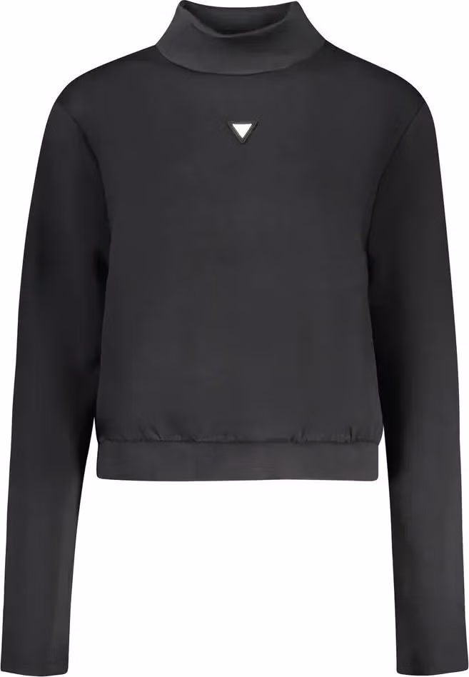 Guess Jeans Nero Poliestere Women's Sweatshirt