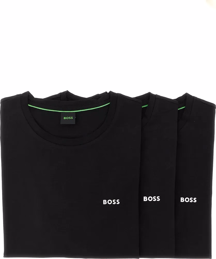 Hugo Boss Black Cotton T-Shirt