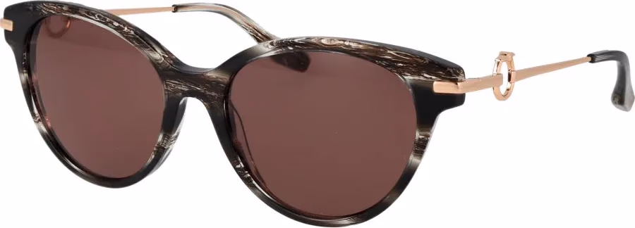 Trussardi Brown Acetate Sunglasses