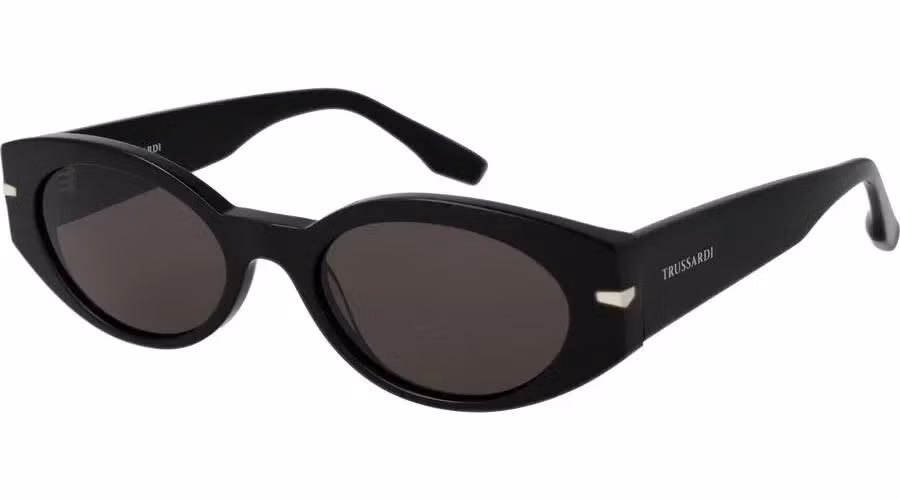 Trussardi Black Acetate Sunglasses