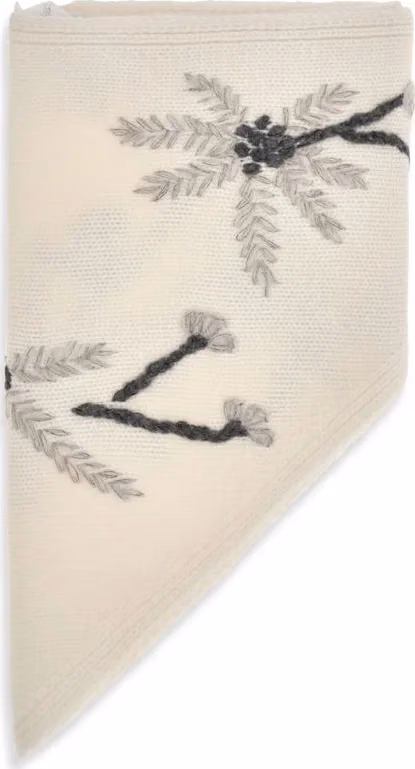 P.A.R.O.S.H. Beige Wool Oves Aries Scarf