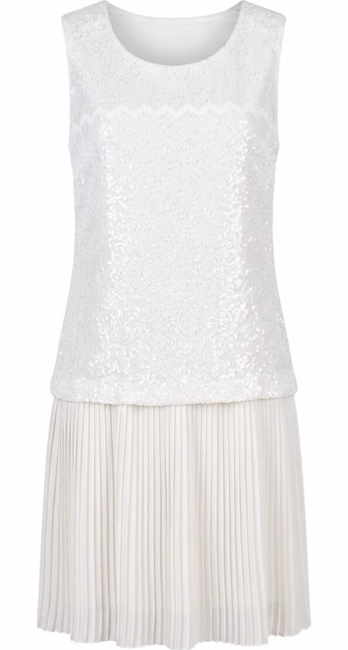 Trussardi Jeans White Polyester Women Dress