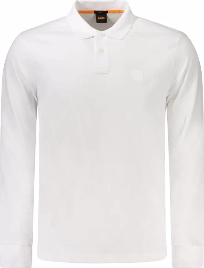 Hugo Boss Bianco Cotton Men's Polo