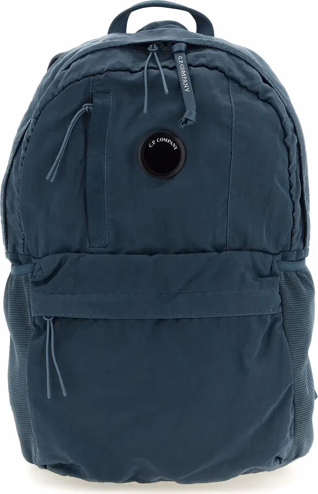 C.P. Company Blue Polyamide Backpack