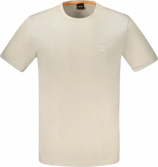 Hugo Boss Beige Cotton Men's T-Shirt