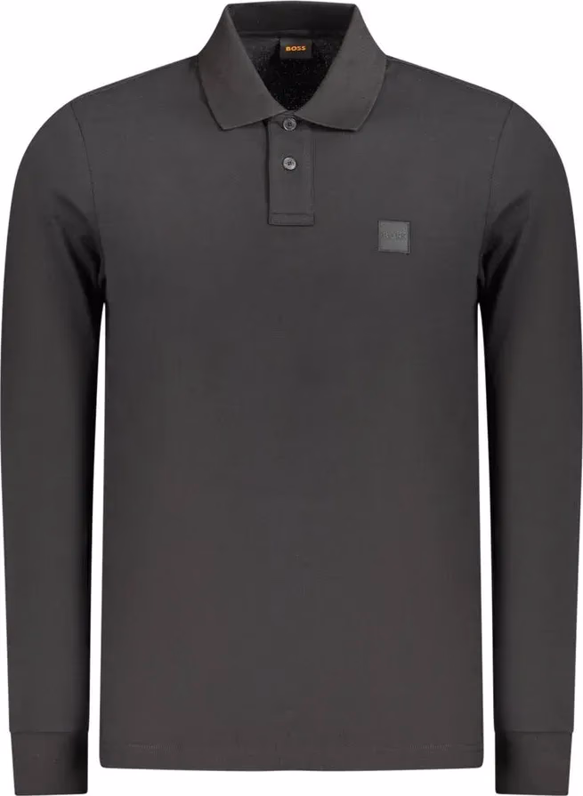 Hugo Boss Black Cotton Men's Polo Shirt