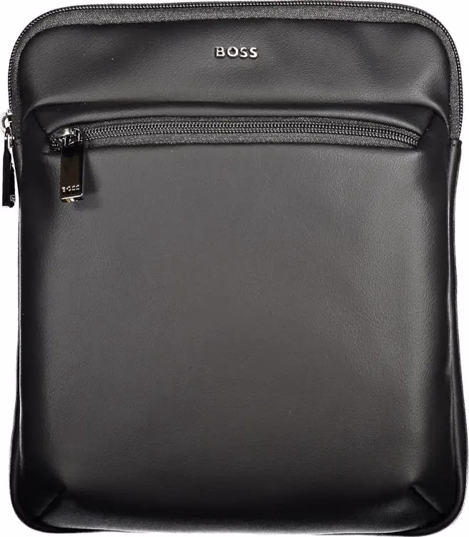 Hugo Boss Black Polyurethane Men's Shoulder Bag