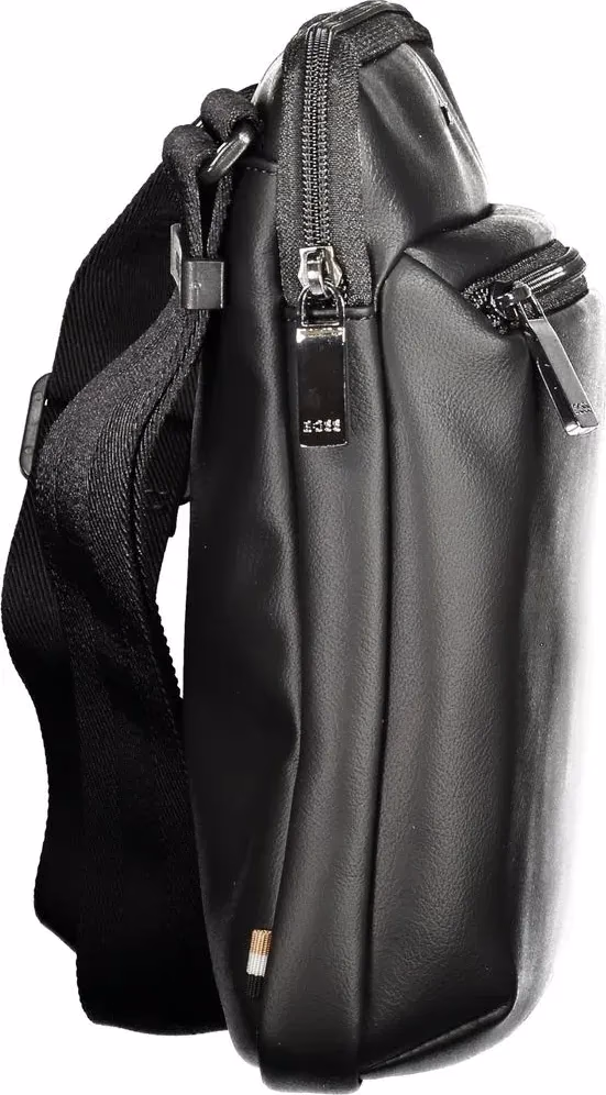 Hugo Boss Black Polyurethane Men's Shoulder Bag