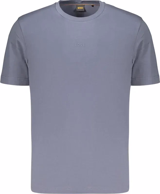 Hugo Boss Blu Cotton Uomo T-Shirt
