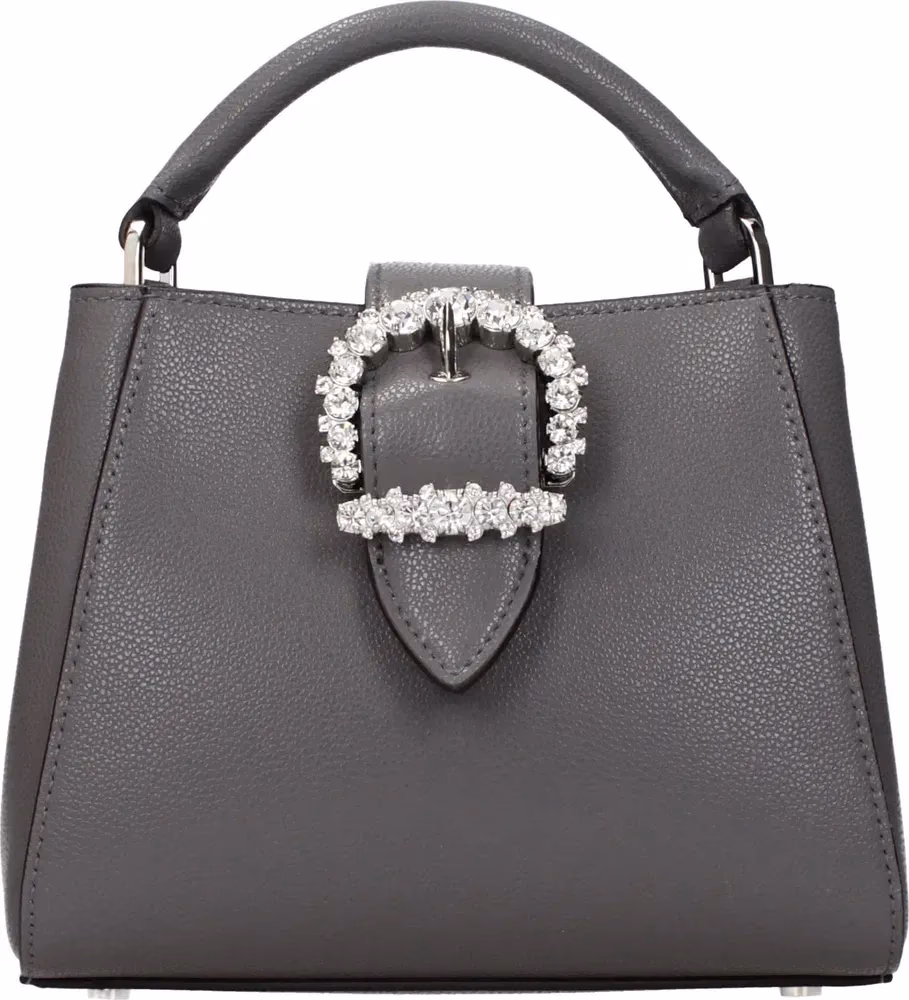 Jimmy Choo Gray Leather Handbag
