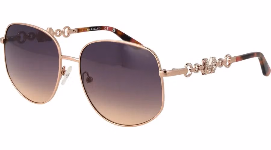 Marciano by Guess Rose Gold Metal Sunglasses