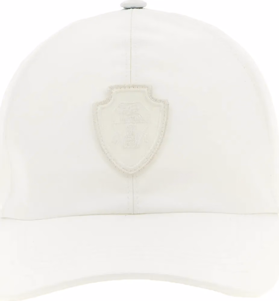 Brunello Cucinelli White Polyester Cap (Baseball Hat)