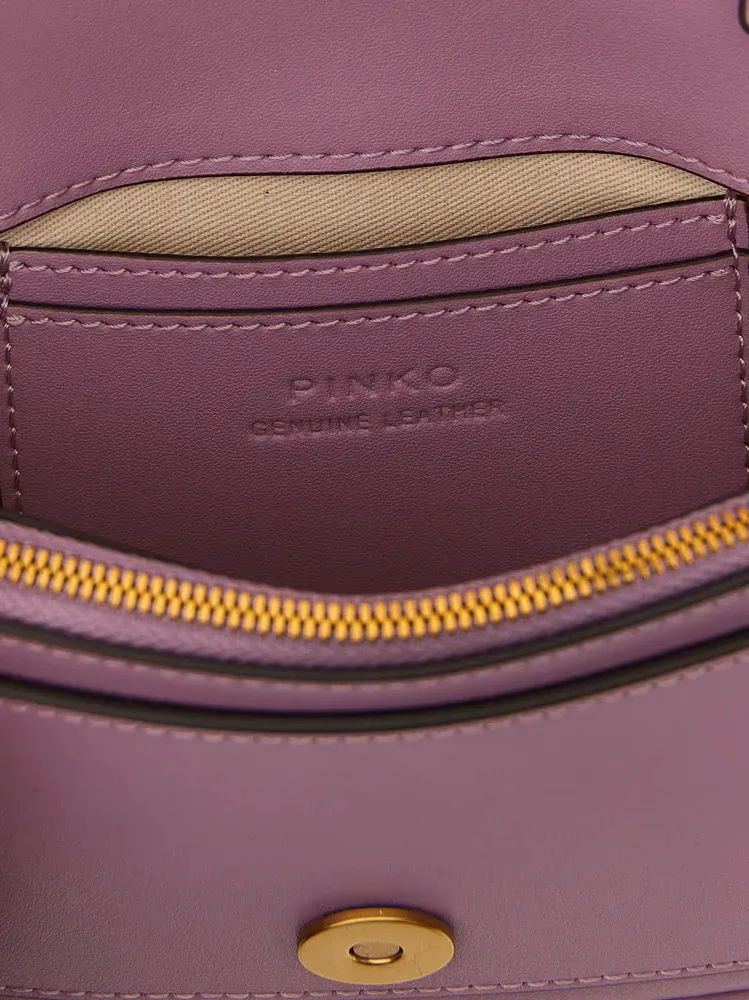 PINKO Multicolor Lambskin Crossbody Bag