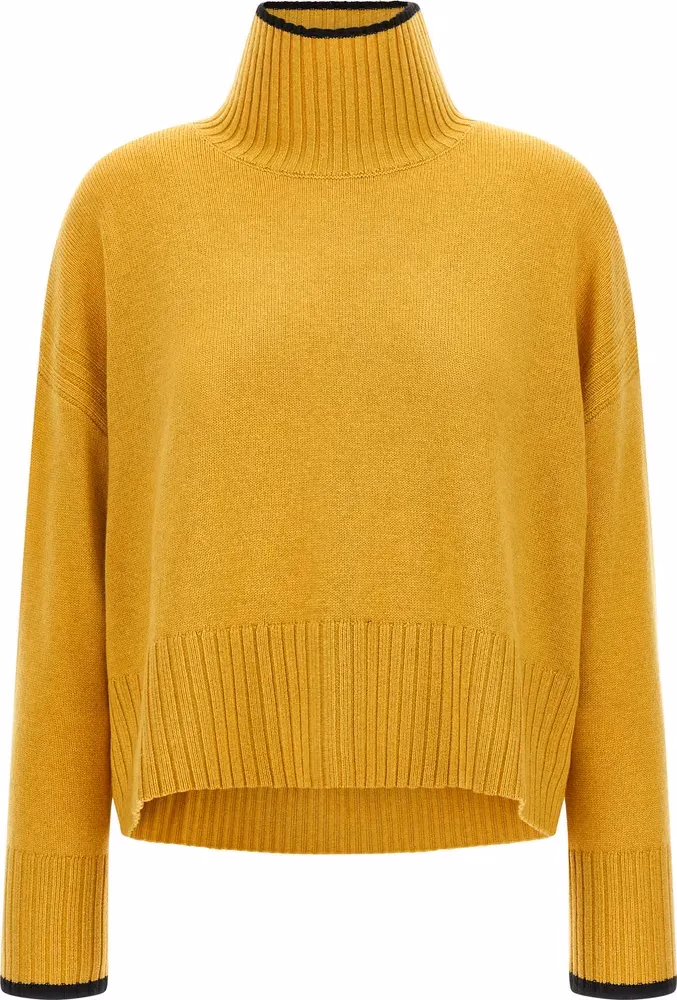 PINKO Bicolor Wool Cardigan
