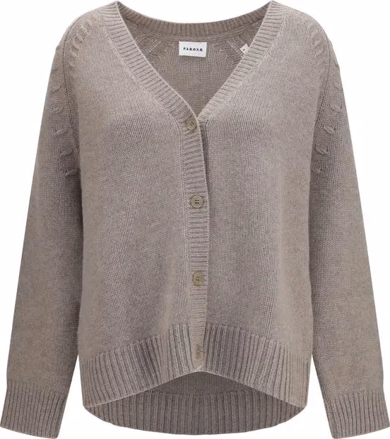 P.A.R.O.S.H. Beige Cashmere Cardigan