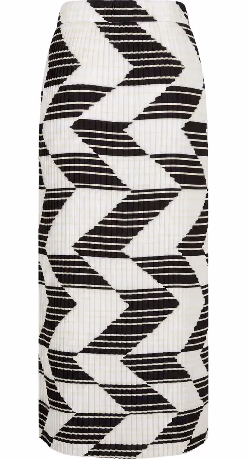 Trussardi Jeans White Polyester Women Skirt