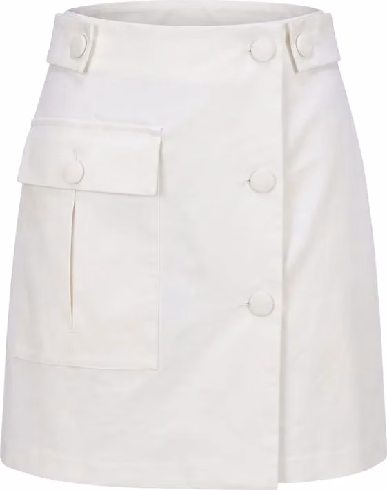Trussardi Jeans White Viscose Women Skirt