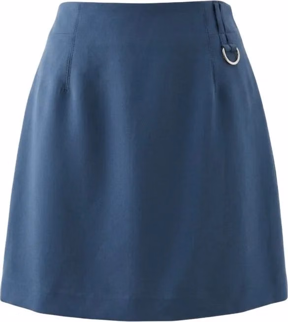 Trussardi Jeans Blue Polyester Women Skirt