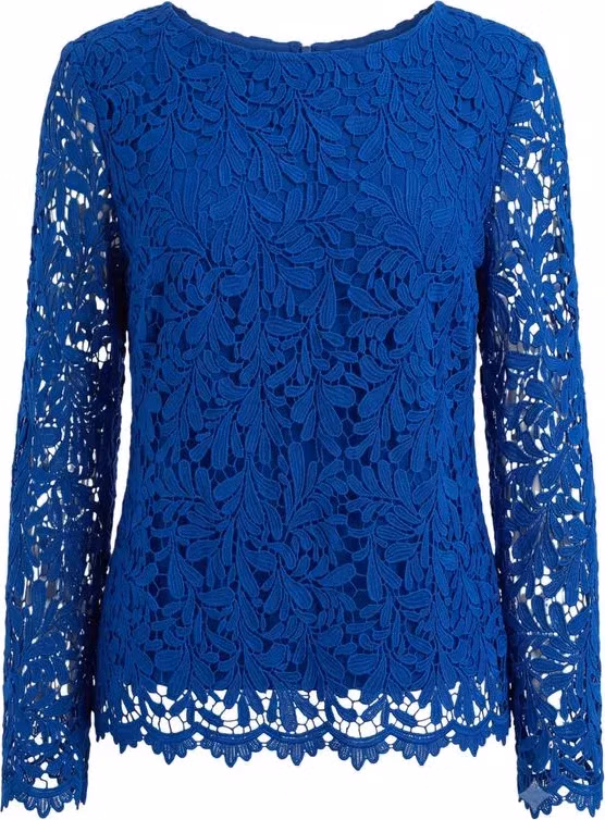 Trussardi Jeans Blue Polyester Women Shirt
