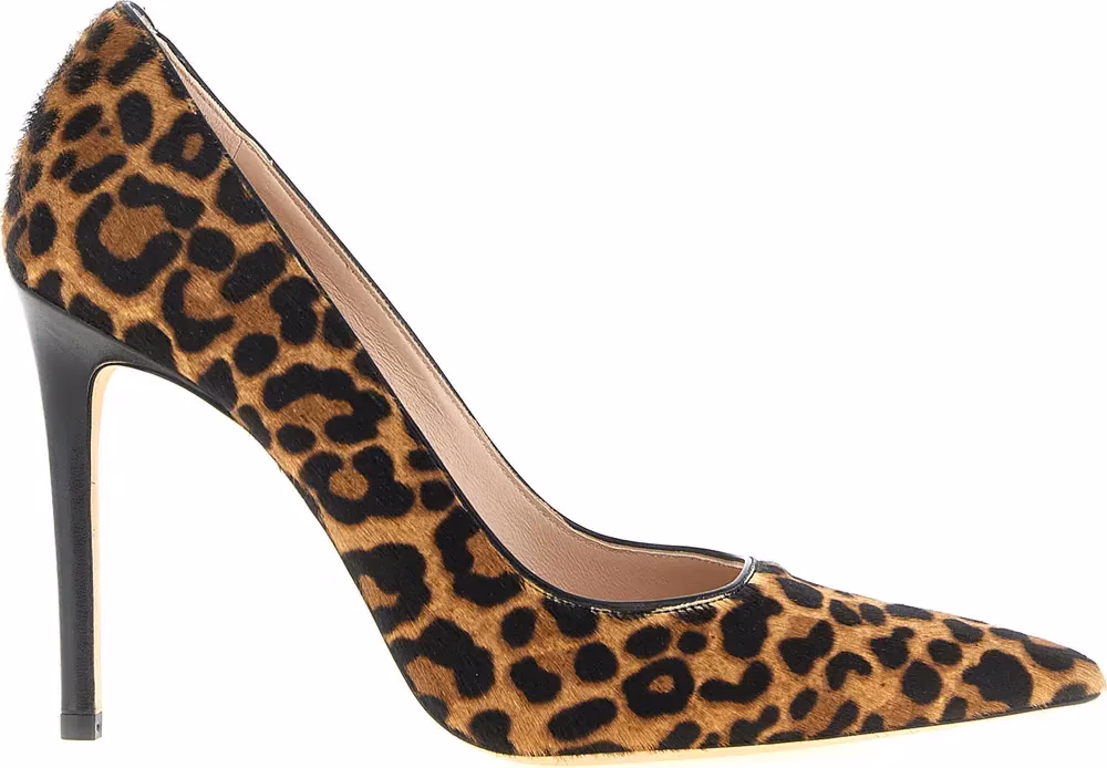 Stuart Weitzman Multicolor Calfskin High Heel Pumps