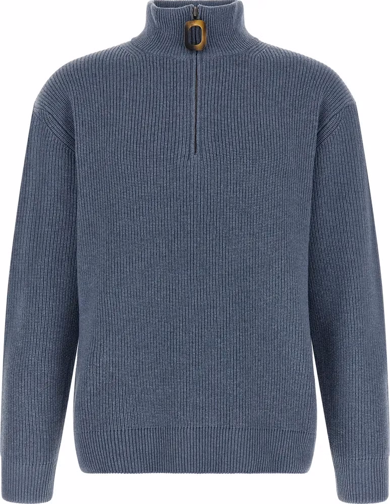 J.W.Anderson Blue Wool Cardigan