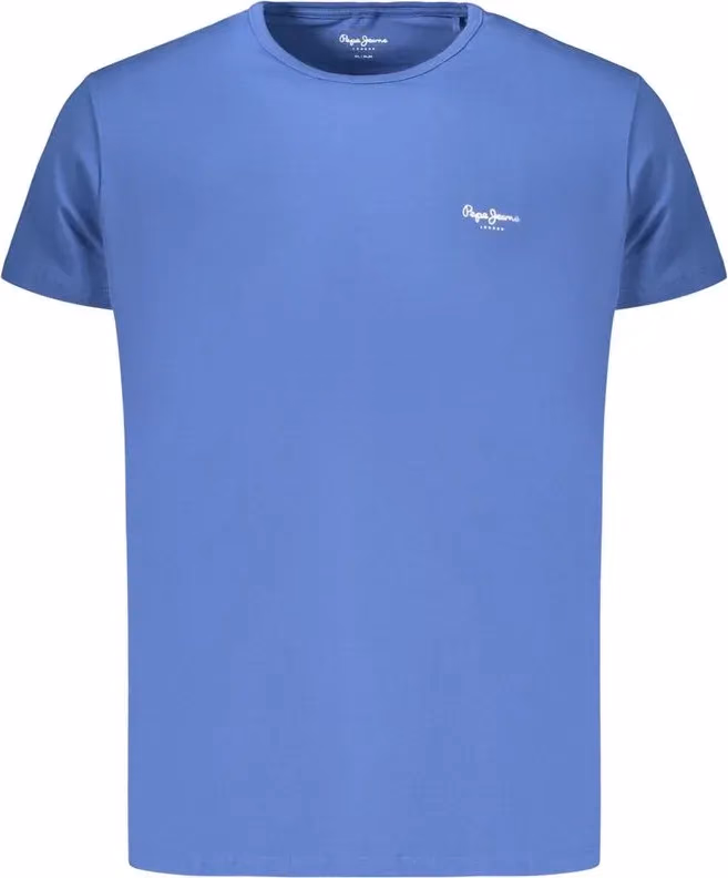 Pepe Jeans Blue Cotton Men's T-Shirt
