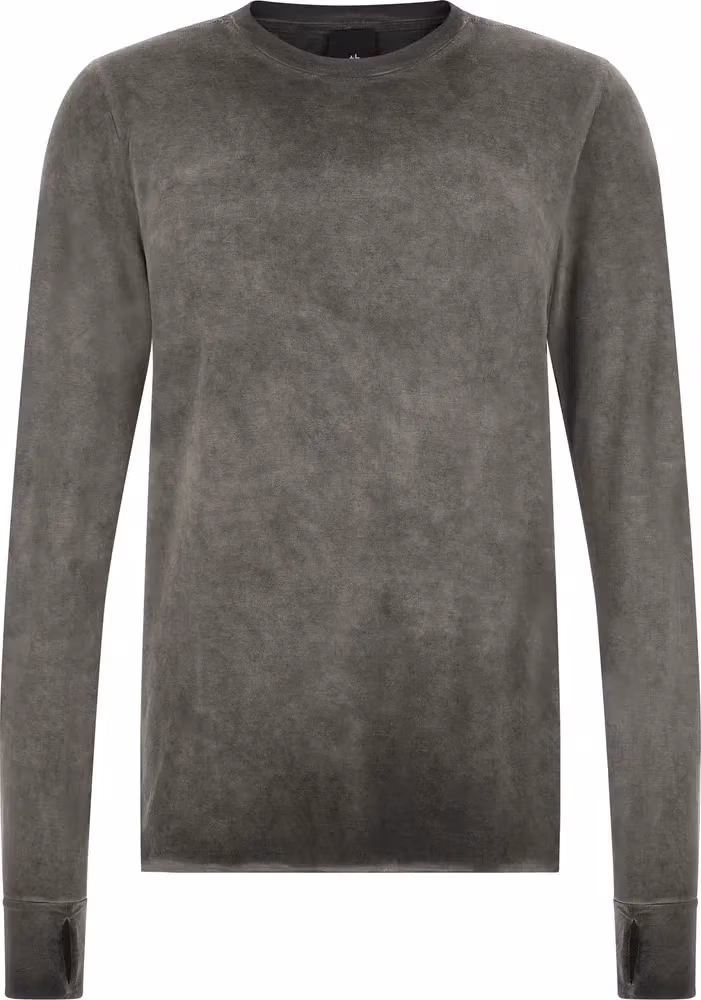 Thom Krom Gray Viscose T-Shirt