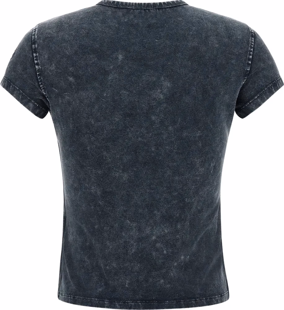 Diesel Gray Cotton T-Shirt