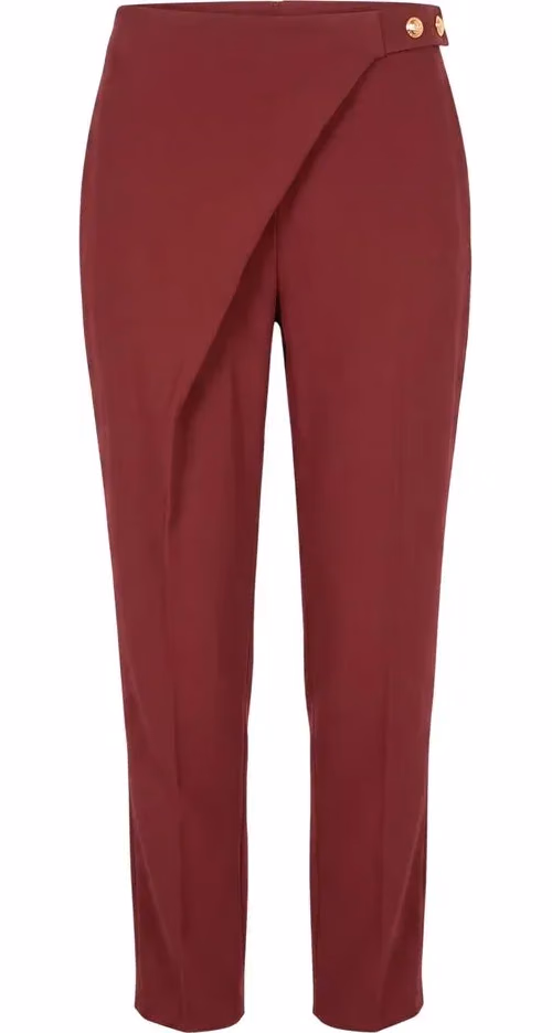 Trussardi Jeans Red Polyester Women Pants