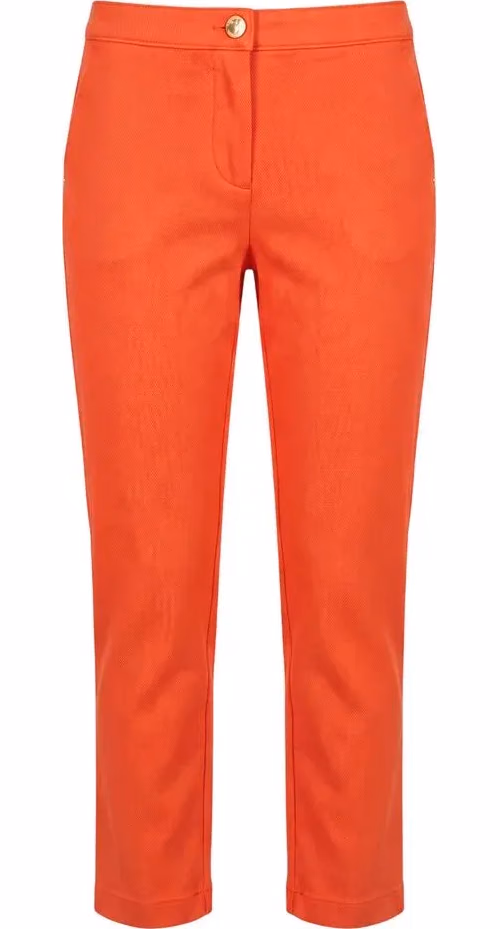 Trussardi Jeans Orange Cotton Women's Pant