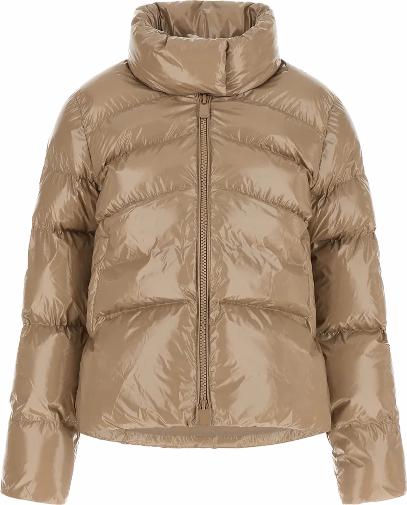 PINKO Beige Polyamide Full-Length Jacket