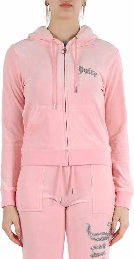 Juicy Couture Pink Polyester Sweatshirt