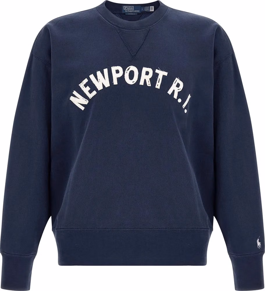Polo Ralph Lauren Blue Cotton Sweatshirt