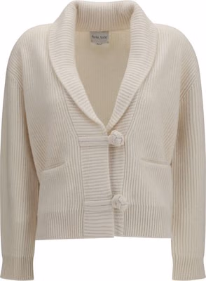 White Wool Oves Aries Cardigan