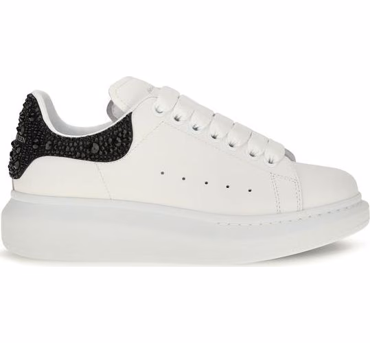 Alexander McQueen White Calf Leather Bos Taurus Chunky Sneakers
