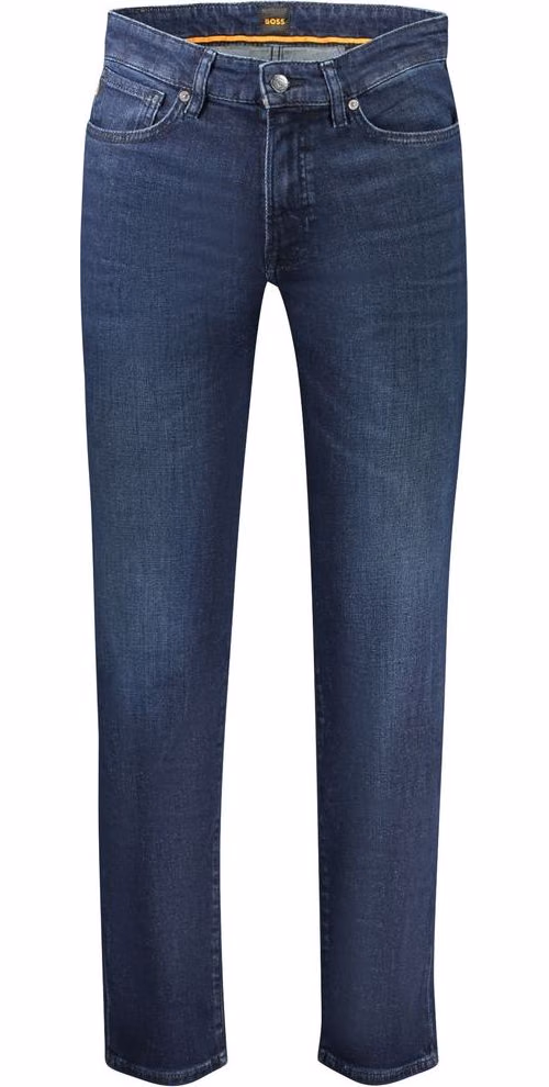 Hugo Boss Blu Cotton Men Jeans