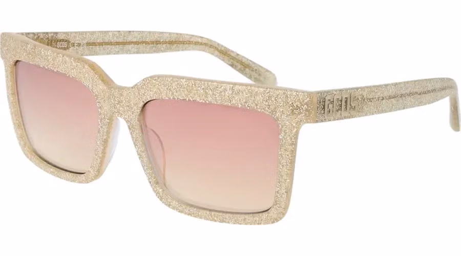 GCDS Gold Acetate Sunglasses