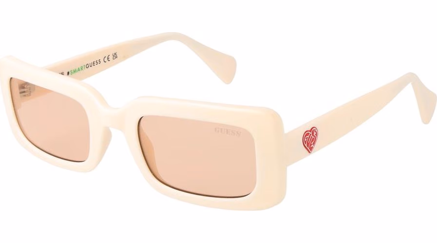 Guess Beige Plastic Sunglasses