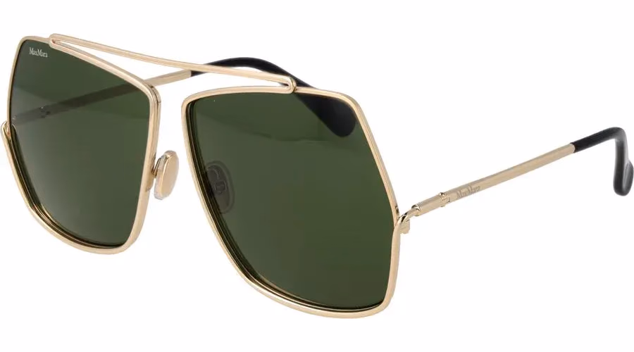 Max Mara Gold Metal Sunglasses