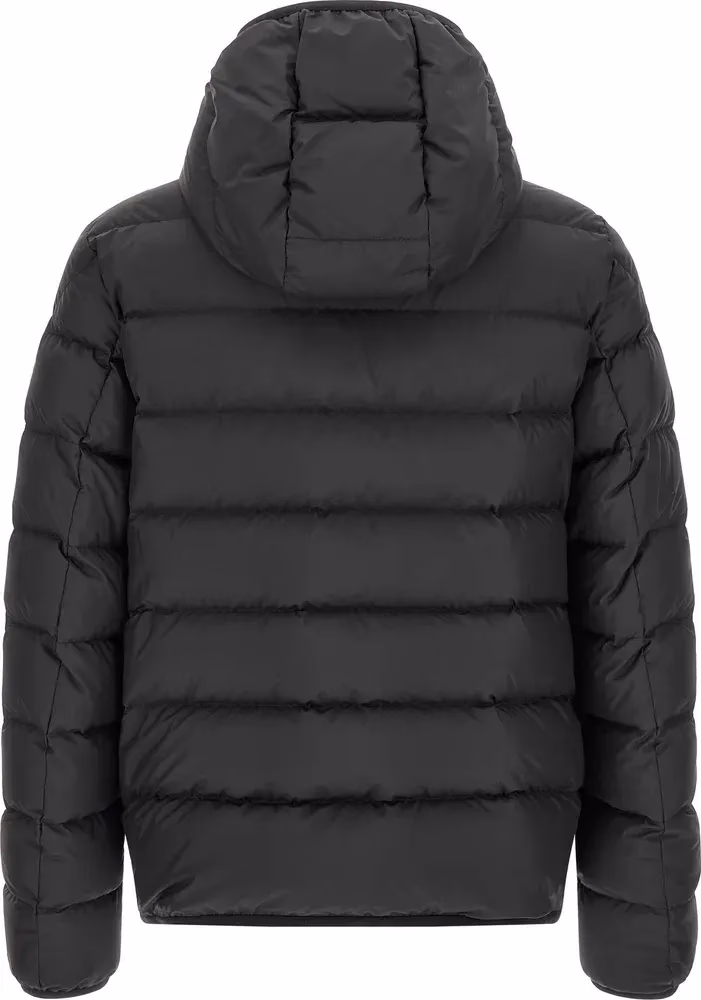 Moncler Black Polyester Full-Length Jacket