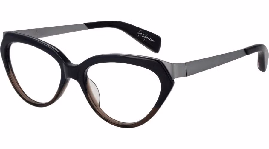 Yohji Yamamoto Black Acetate Glasses (Frames)