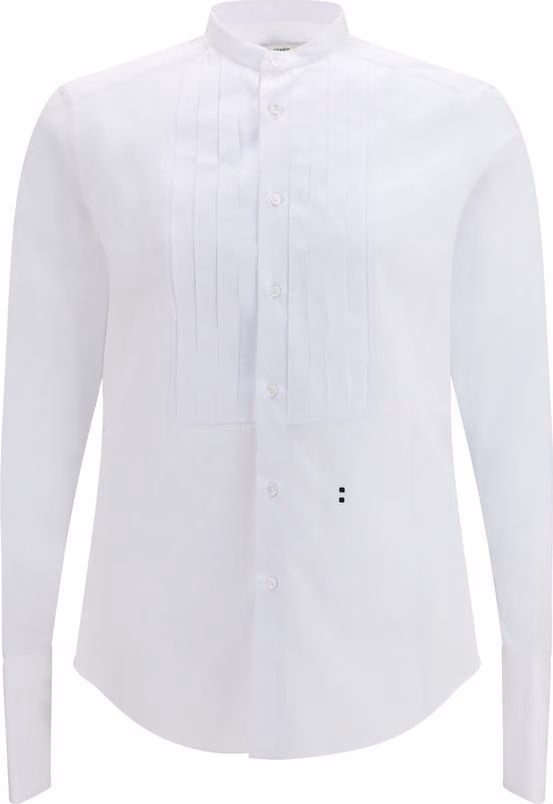 Fendi White Cotton Dress Shirt
