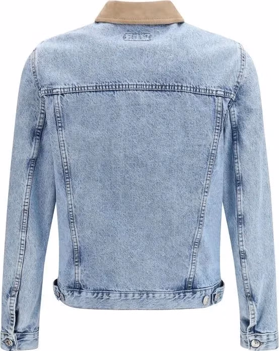 Brunello Cucinelli Blue Cotton Denim Jacket