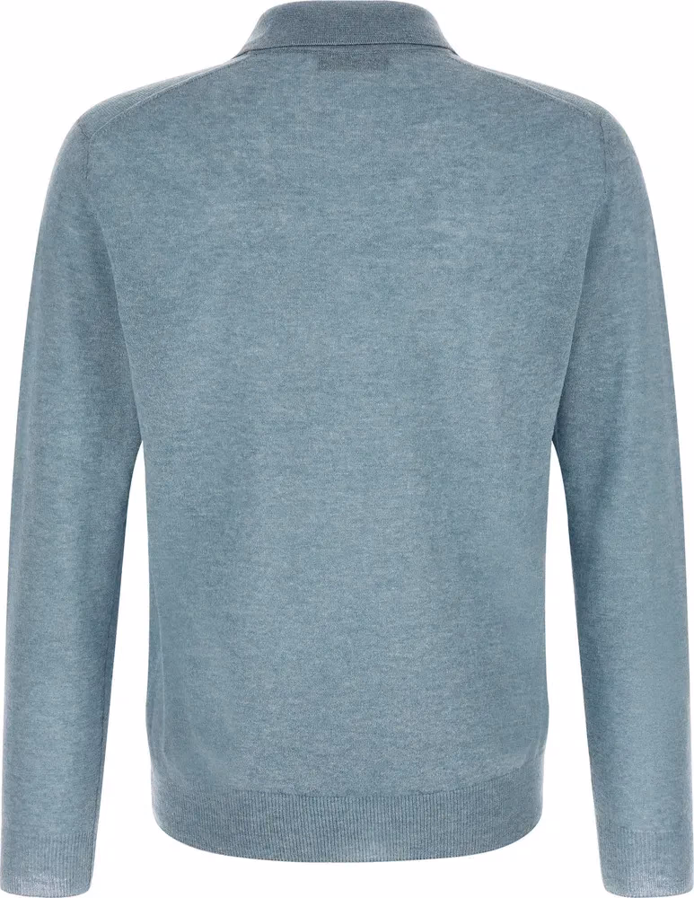 ZANONE Blue Cashmere Cardigan
