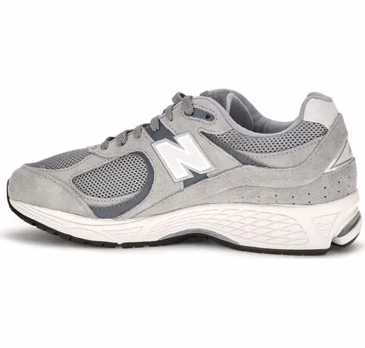 New Balance Gray Polyester Athletic Sneakers