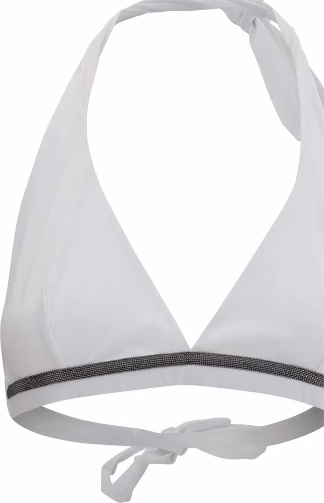 Brunello Cucinelli White Polyamide Bikini