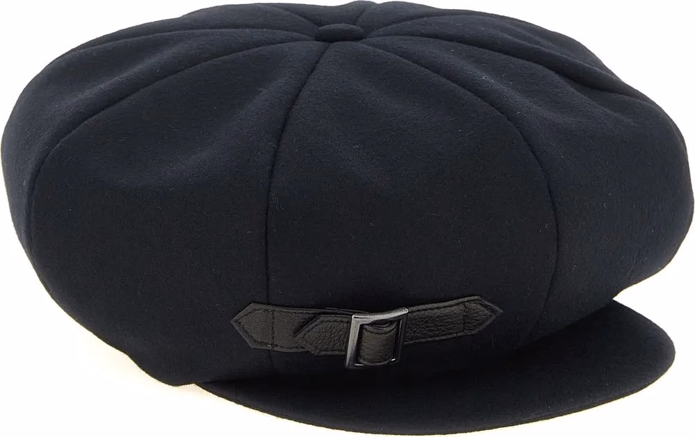 Yohji Yamamoto Black Polyamide Cap (Baseball Hat)