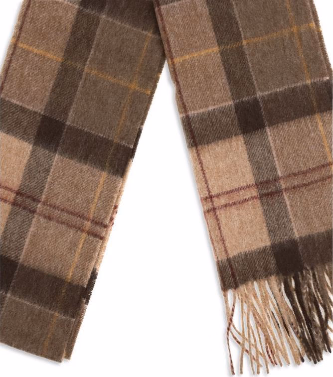 Barbour Beige Wool Oves Aries Scarf