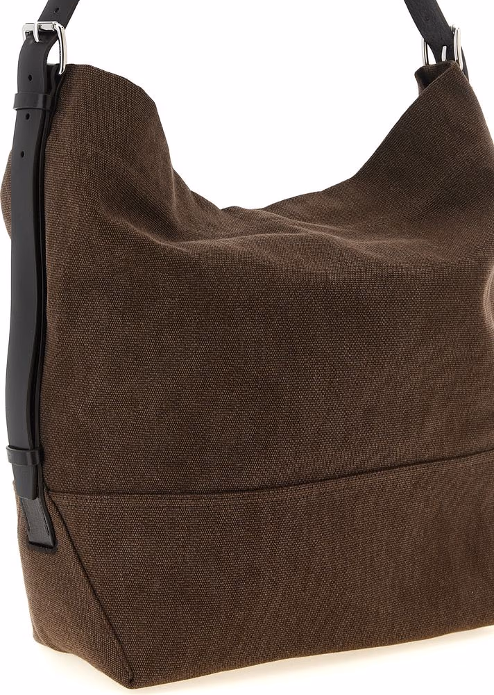 Lemaire Brown Cotton Handbag