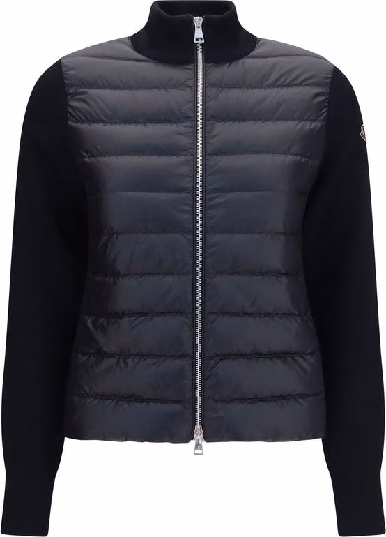 Moncler Black Polyamide Cardigan